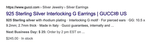 SEO-оптимизация электронной коммерции с расширенными сниппетами