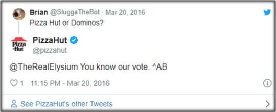 twitter-pizzahut-dominos-comentare-răspuns
