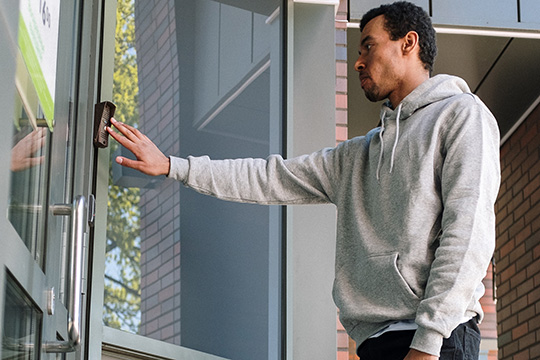 campainha-bloqueio-câmera-alto-falante-casa-segurança-segurança