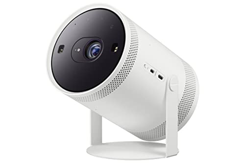 SAMSUNG 30"- 100" The Freestyle Smart Portable Projector, FHD, HDR, uso doméstico en interiores/exteriores, experiencia de pantalla grande, sonido 360, SP-LSP3BLAXZA, modelo 2022