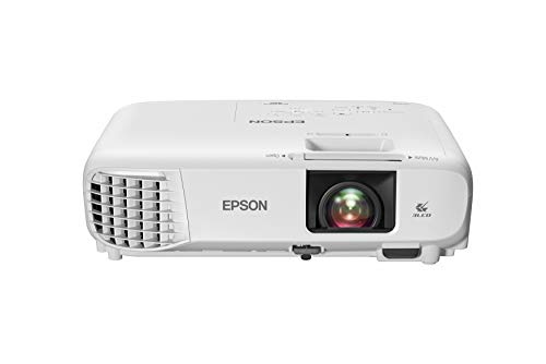 (Renovado) Epson Home Cinema 880 Proyector 3LCD 1080p de 3 chips, 3300 lúmenes Color y Brillo blanco, Streaming y Home Theater, Altavoz incorporado, Auto Picture Skew, Contraste 16,000:1, HDMI 2.0, Blanco