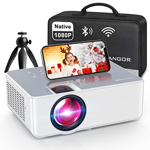 Proyector 1080P HD, Proyector WiFi Proyector Bluetooth, FANGOR 230