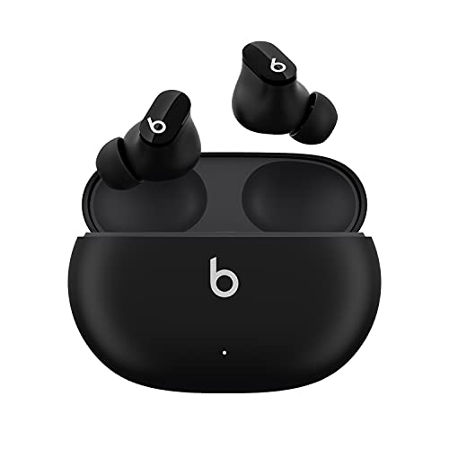 Beats Studio Buds – 真正的无线降噪耳塞 – 兼容 Apple 和 Android,内置麦克风,IPX4 等级,防汗耳机,1 类蓝牙耳机 - 黑色
