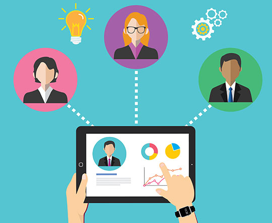 logiciel-outil-employé-affectation-équipe-statistiques-graphique-gestion-rôle