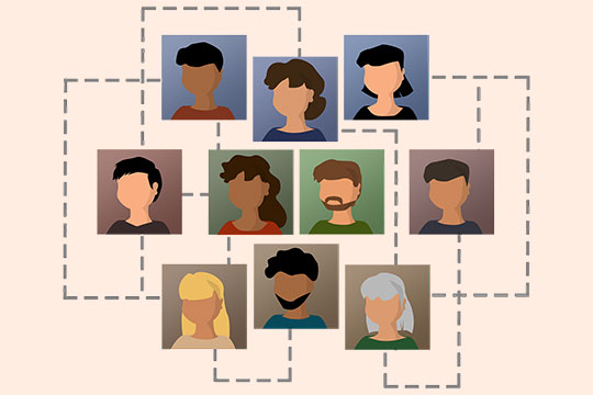 réseau-de-ressources-humaines-avatar-travail-communication-graphique-connexion-équipe-social-expansion-petite-entreprise-à l'étranger