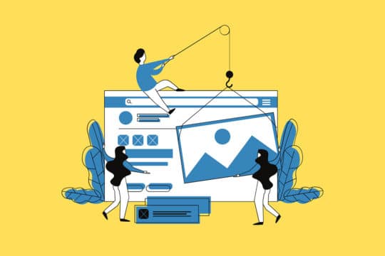 herramienta de desarrollo de diseño de diseño de sitio web