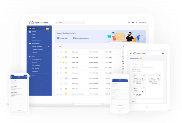 Dispositivos disponibles por correo postalescaneado