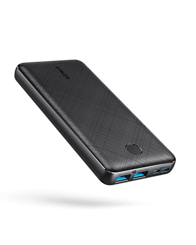 Портативное зарядное устройство Anker, аккумулятор 325 Power Bank (PowerCore Essential 20K) емкостью 20000 мАч с высокоскоростной технологией PowerIQ и USB-C (только вход) для iPhone, Samsung Galaxy и других устройств