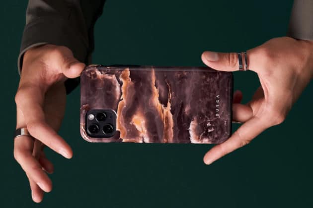 حافظات الهاتف - الغلاف الخلفي - الهاتف الذكي - تصميم الحطب