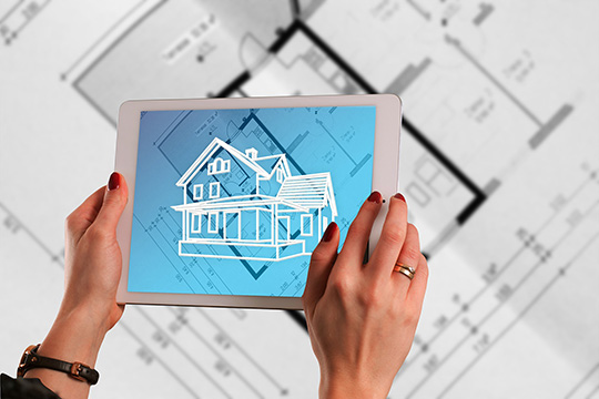 tableta-de-realidad-aumentada-plan-arquitectura-inmobiliaria-virtual