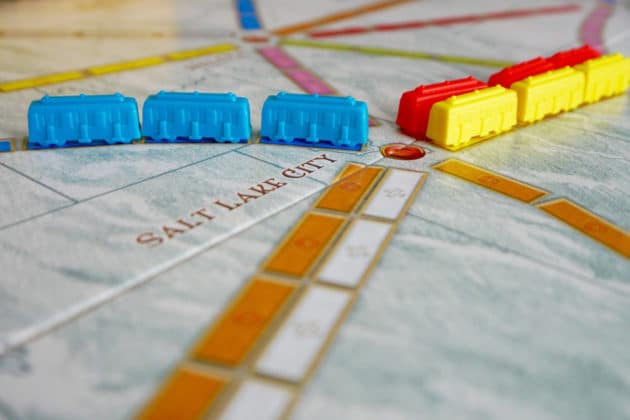 票到乘车棋盘游戏