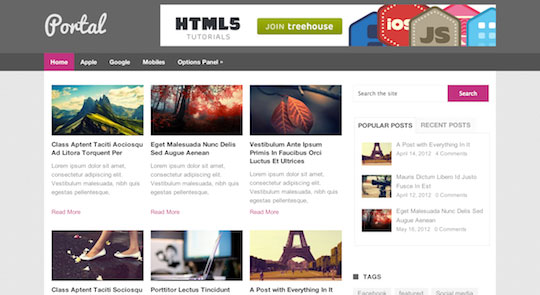 Portal - Tema WordPress