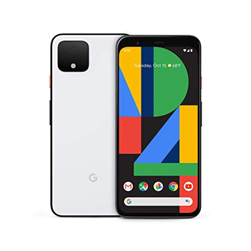 Google Pixel 4 - Clearly White 128GB - Desbloqueado (Renovado)