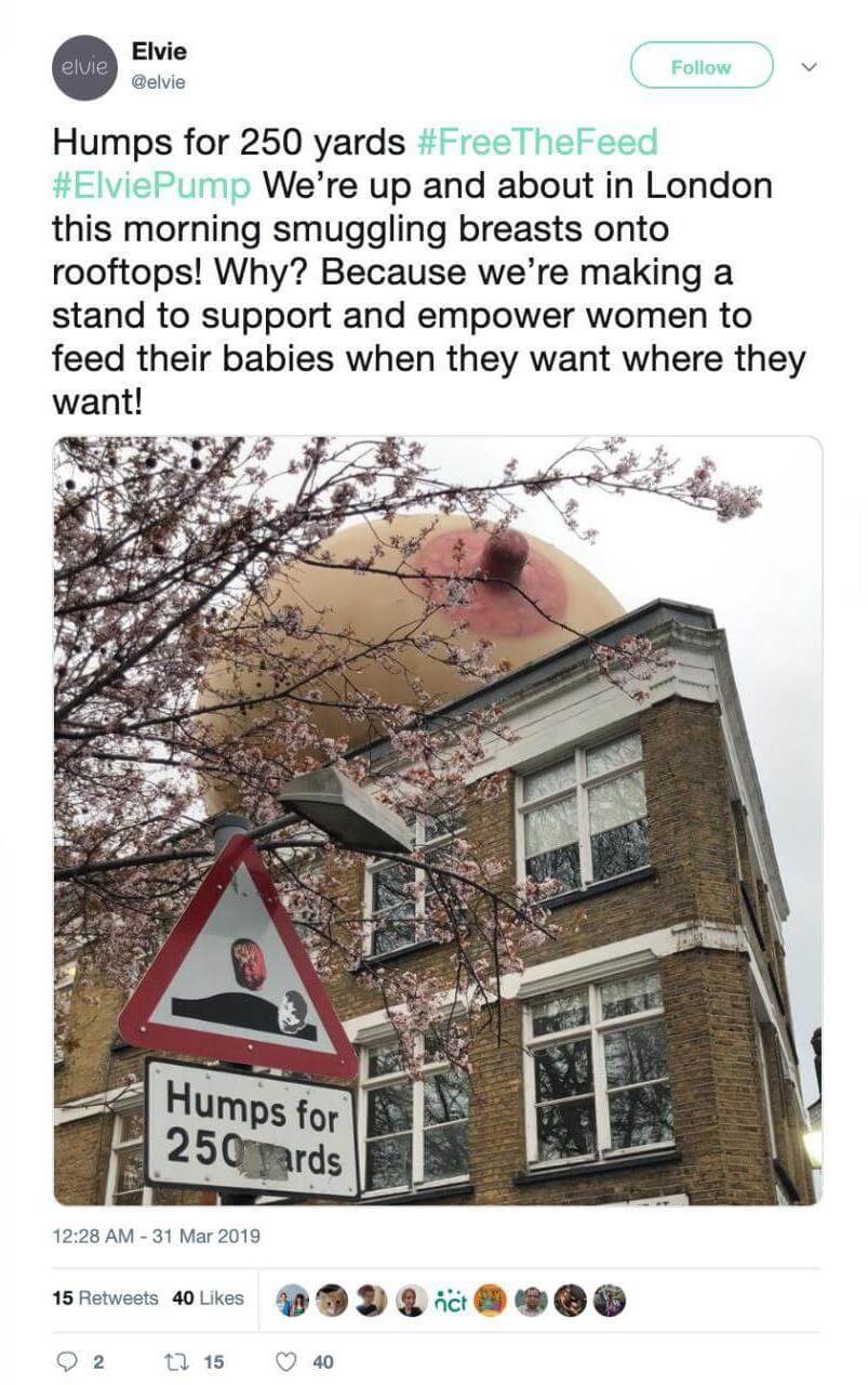 La campagna #FreetheFeed di Elvie