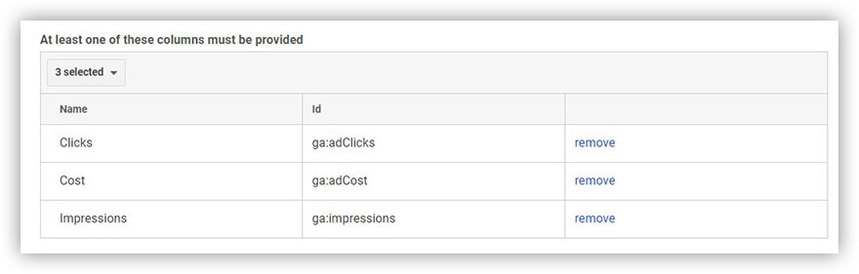 데이터 세트 체계의 매개변수
