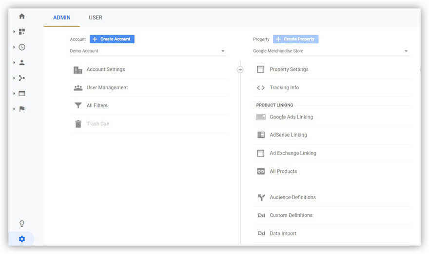 Google 애널리틱스 제품 연결
