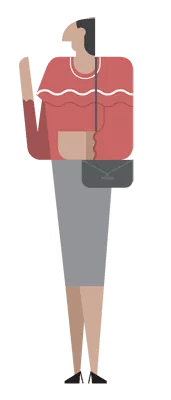 한 비즈니스 여성이 "SEO가 우리 업계에 효과가 있나요?"라고 묻습니다.