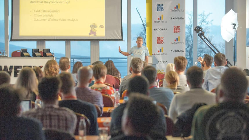 Damion Brown i publiczność