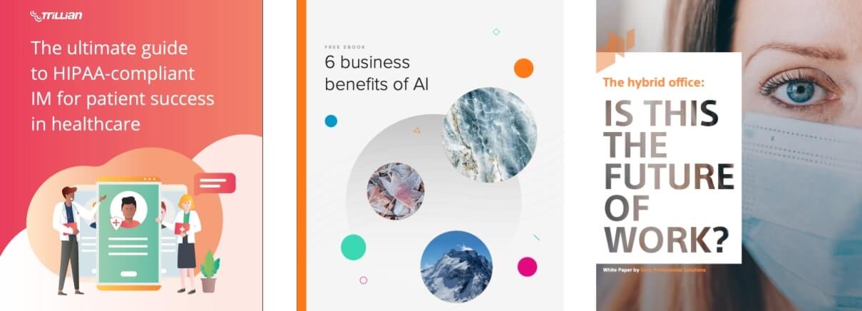 あなたの思考のリーダーシップを紹介するホワイトペーパーの書き方-私たちの仕事の例