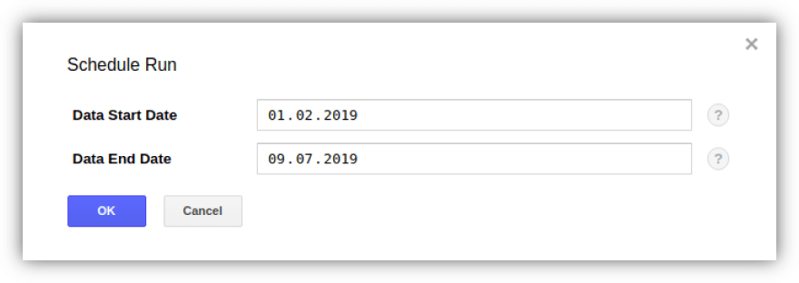 cargar datos históricos