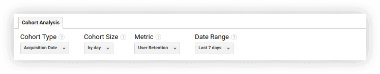 การตั้งค่ารายงานการวิเคราะห์ตามการได้มาของ GA