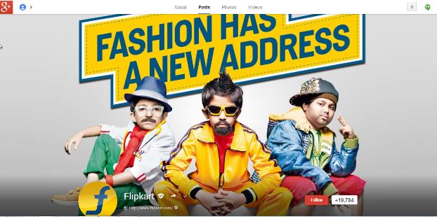 flipkart Uso de mídia digital