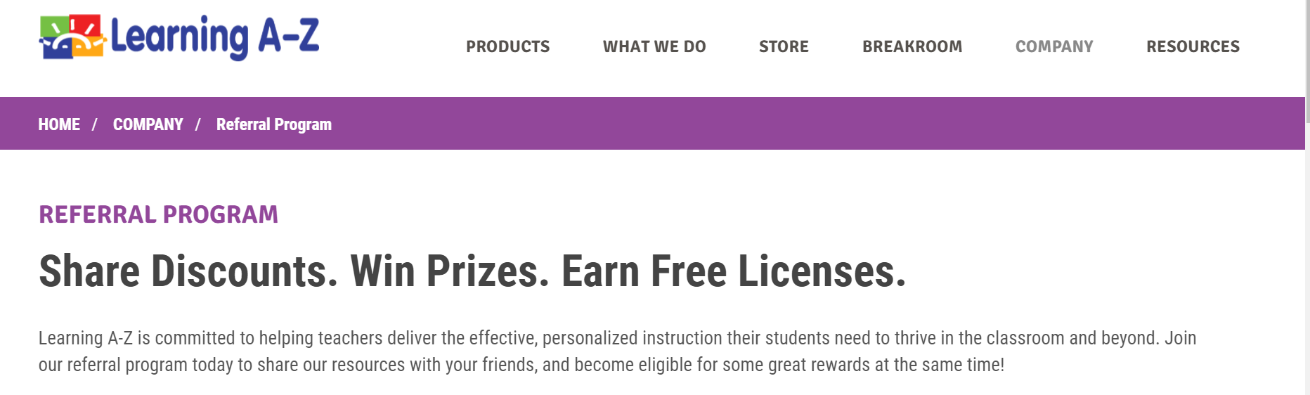 学习 A-Z 推荐计划