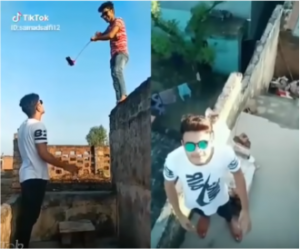 Vídeo do dueto do TikTok