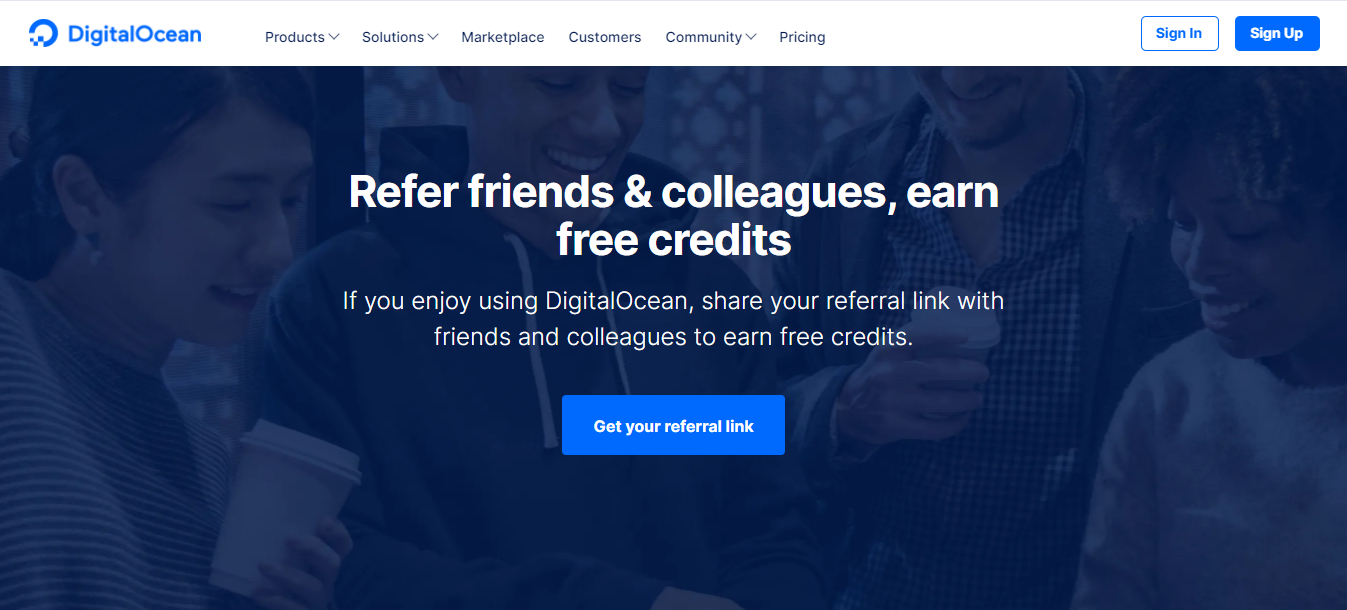 Referire Digital Ocean