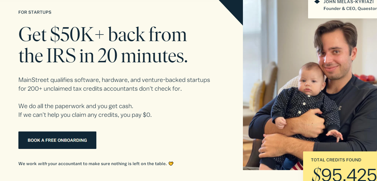 Página de destino de referência da rua principal