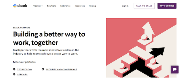 programa de parceiros slack