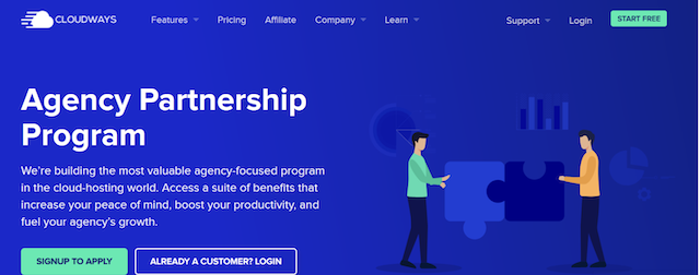 programa de parceria cloudways