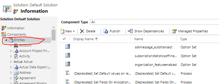 source principale Microsoft Dynamics - étape 2 - www.ruleranalytics.com