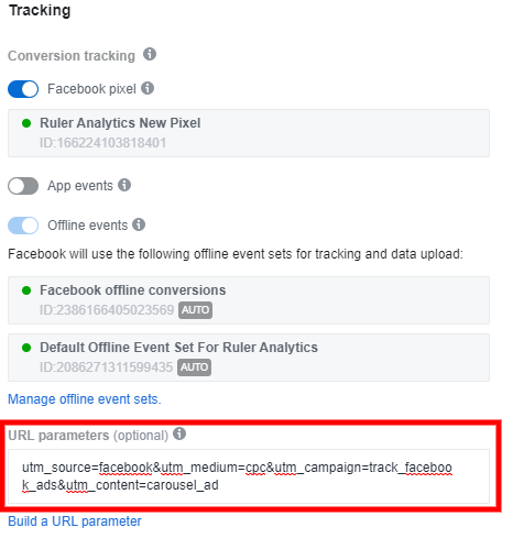كيفية تتبع اعلانات الفيسبوك - الخطوة 3 ب - www.ruleranalytics.com