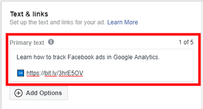 كيفية تتبع اعلانات الفيسبوك - الخطوة 3 د - www.ruleranalytics.com