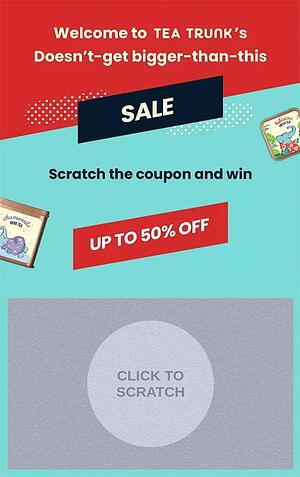 Grywalizacja e-commerce z pnia herbaty kupon zdrapki