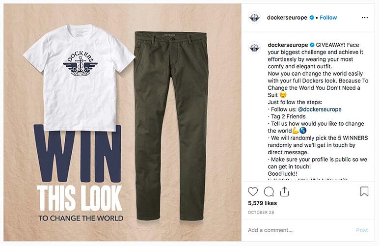 Dockers rozdaje grywalizację e-commerce