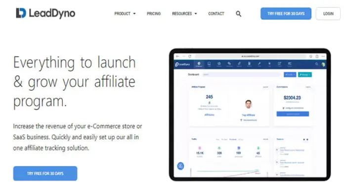 鉛達諾 |大亨故事媒體 LeadDyno Affiliate marketing tool