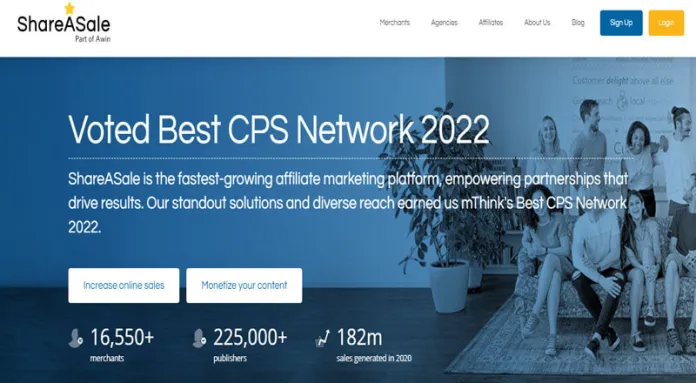 分享銷售 |大亨故事媒體 ShareASale Affiliate marketing tool