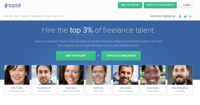 Toptal | Tycoonstory Medya Toptal Best Freelance Websites for beginners