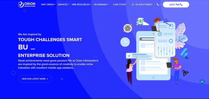 Orion InfoSolutions Healthcare Software Development Companies