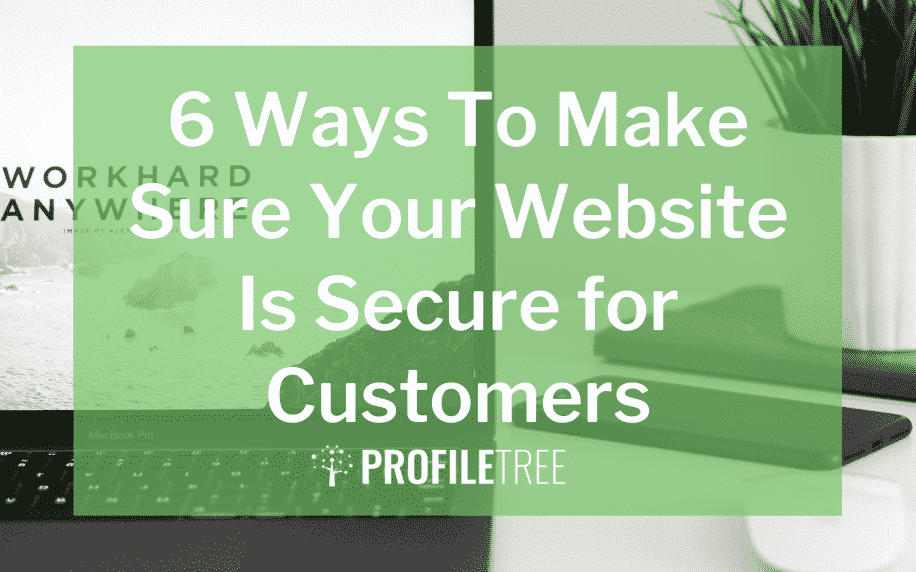 image pour 6 façons de vous assurer que votre site Web est sécurisé pour les clients blog