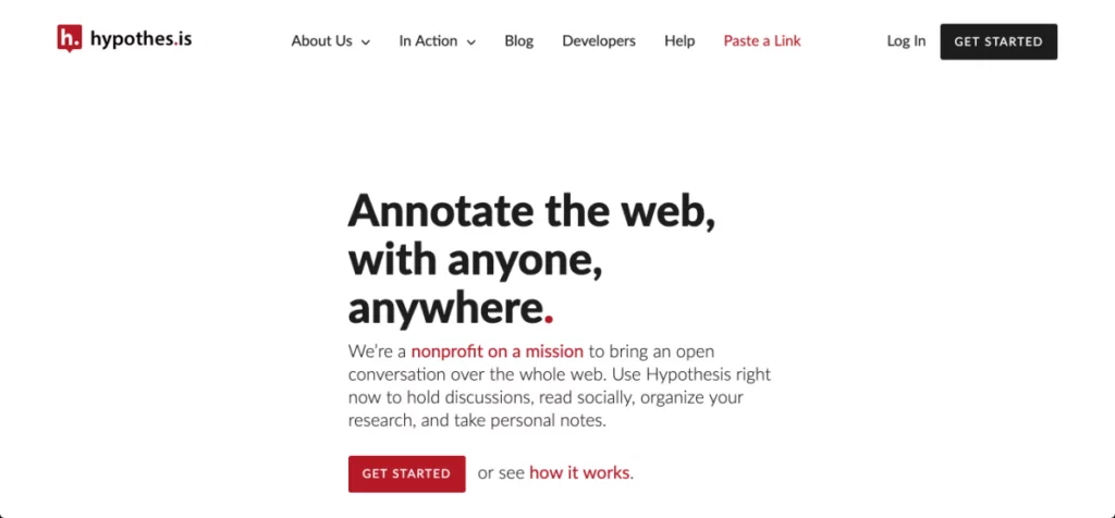 仮説のスクリーンショット