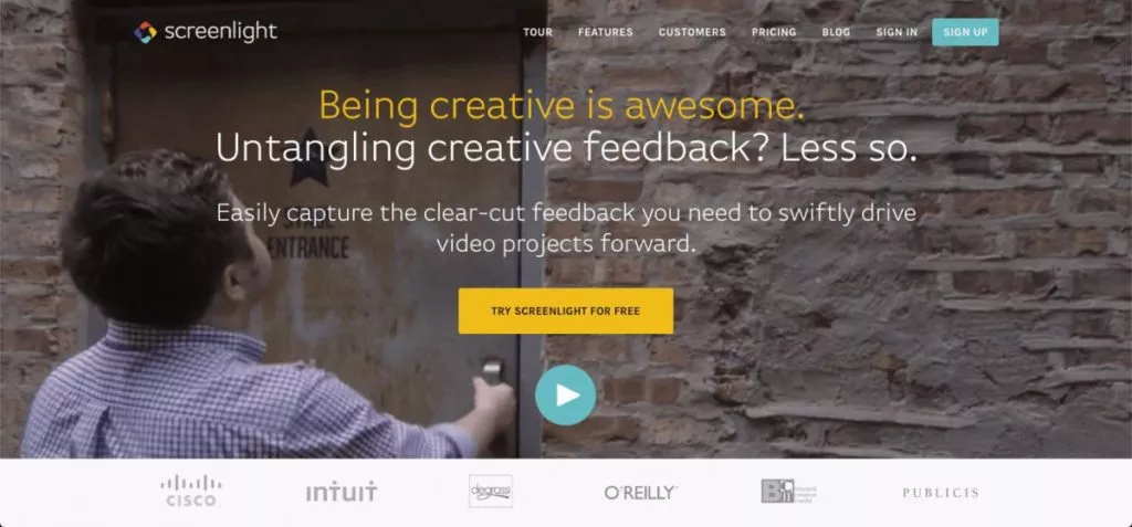 スクリーンライトのスクリーンショット