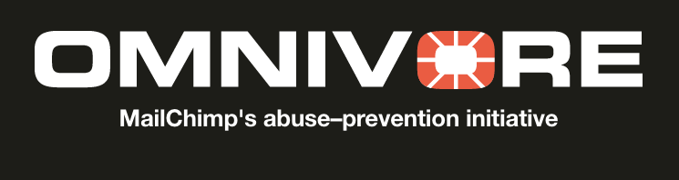 Capture d'écran MailChimp Omnivore du site