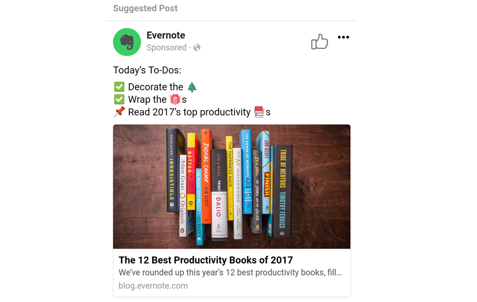 evernote ad esempio