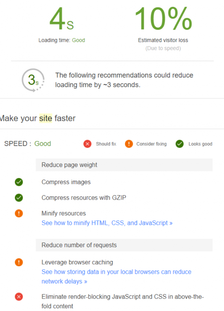 スピードテストプレビュー