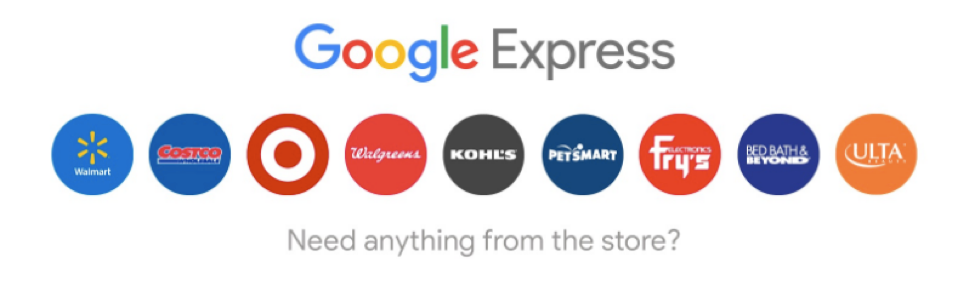 googleexpressオファリングのスクリーンショット