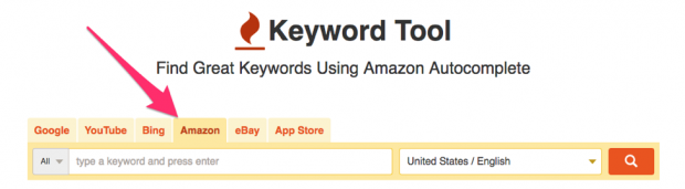 Keyword-Tool für die Amazon-Recherche