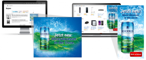 Beispiel einer Rhodius Amazon-Kampagne